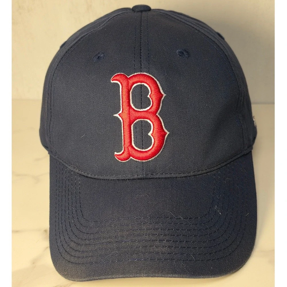 Outdoor Cap Boston Red Sox MLB Baseball Hat Navy Blue Adjustable OSFM